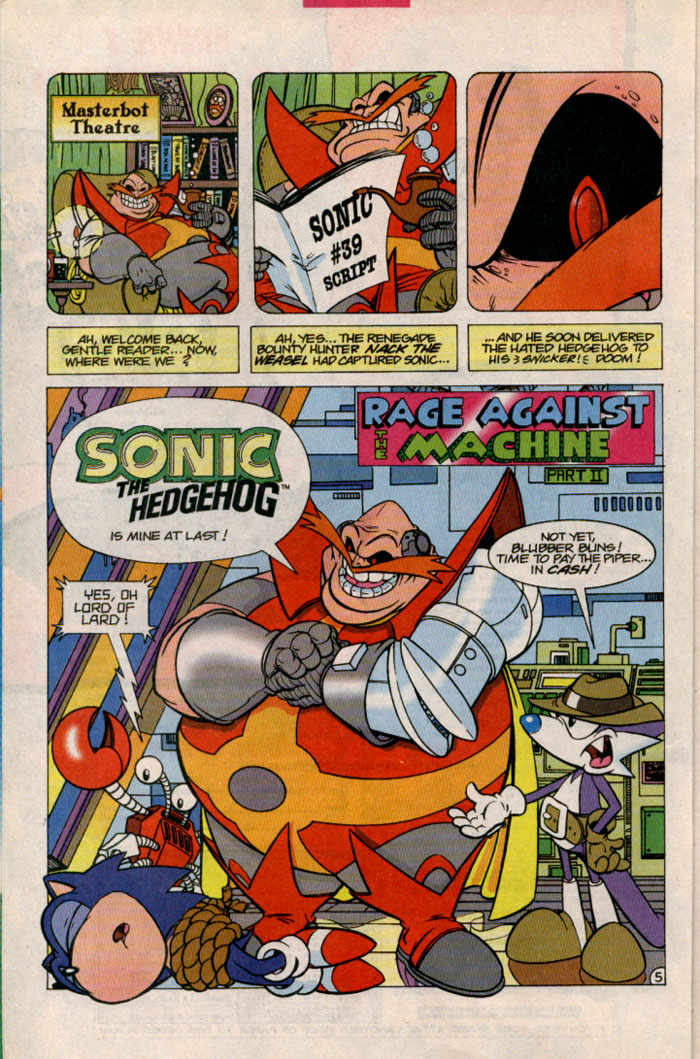 Read online Sonic The Hedgehog comic -  Issue #39 - 6