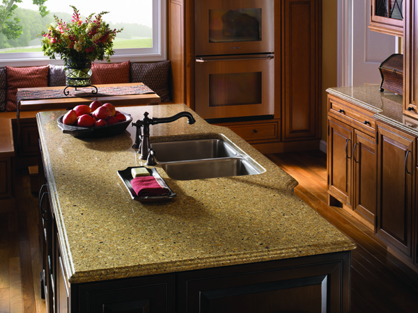 encimera silestone color mostaza