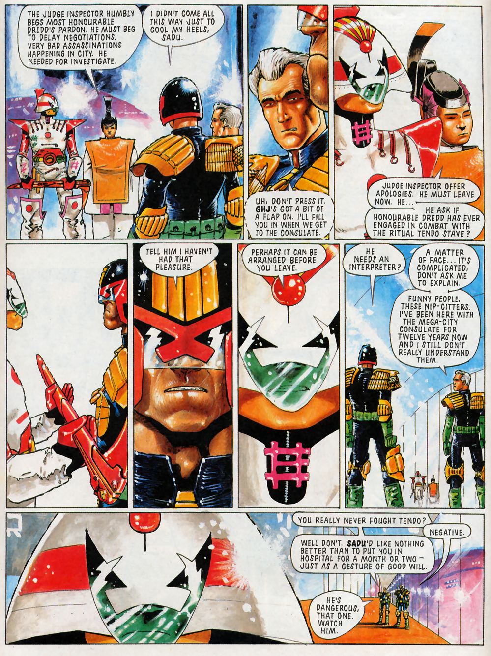 Read online Judge Dredd: The Complete Case Files comic -  Issue # TPB 12 (Part 2) - 129