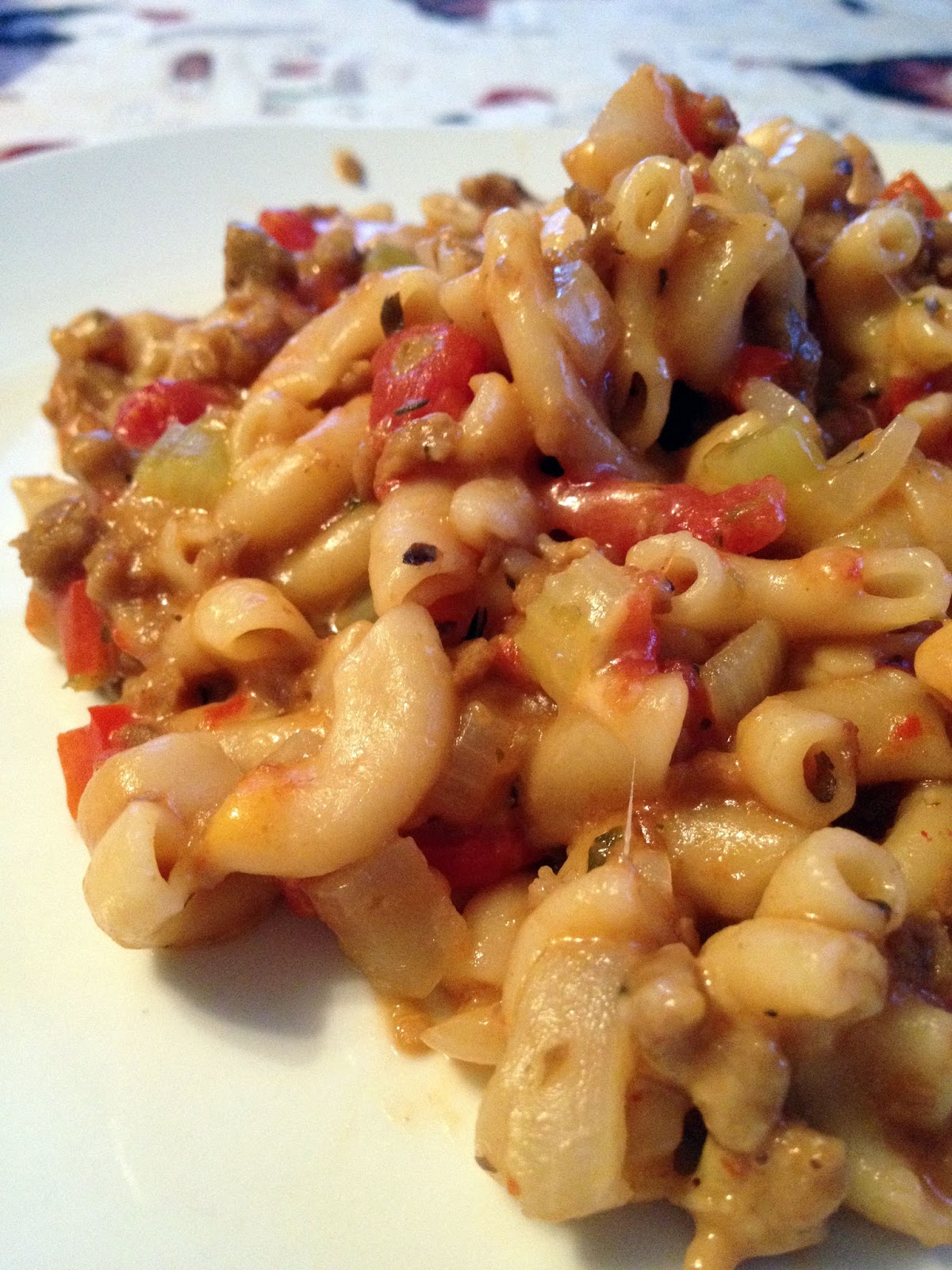 Ces temps ci en cuisine Macaroni « avec pas de viande Ces temps ci en cuisine Macaroni « avec pas de viande