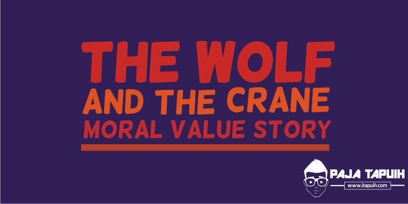 Contoh Narrative Text The Wolf and the Crane