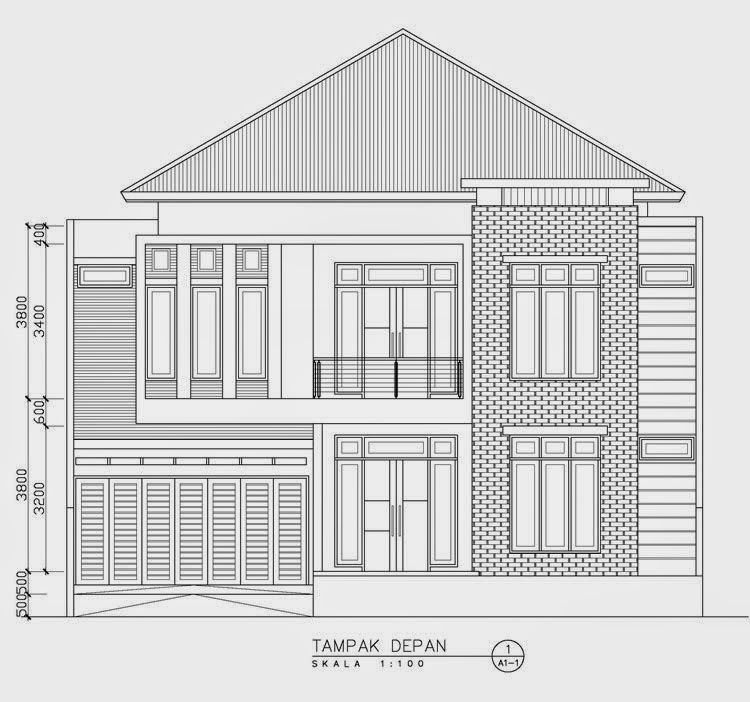 Sketsa Rumah Impian Tampak Depan | My XXX Hot Girl