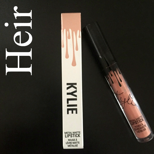 Kylie Metal Matte Lipstick in Reign, King K And Heir Review & Swatches