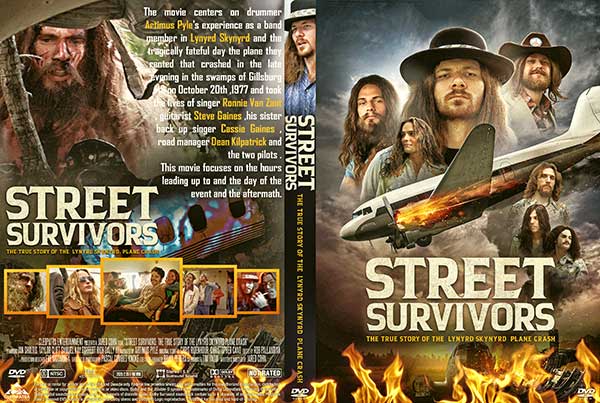 Street Survivors The True Story of the Lynyrd Skynyrd Plane Crash (2020) DVD Cover Street Survivors The True Story of the Lynyrd Skynyrd Plane Crash (2020) DVD Cover