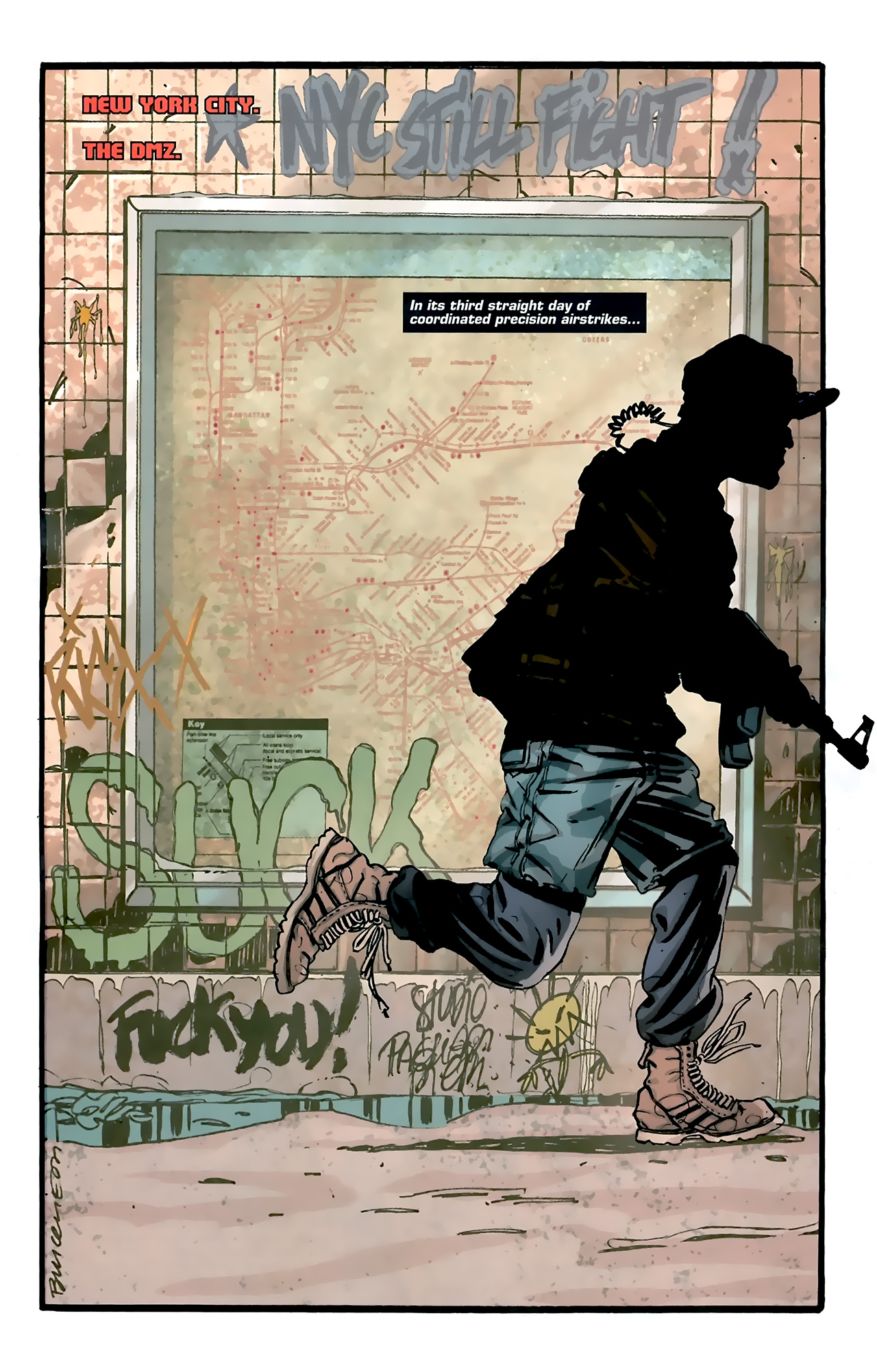 Read online DMZ (2006) comic -  Issue #52 - 2