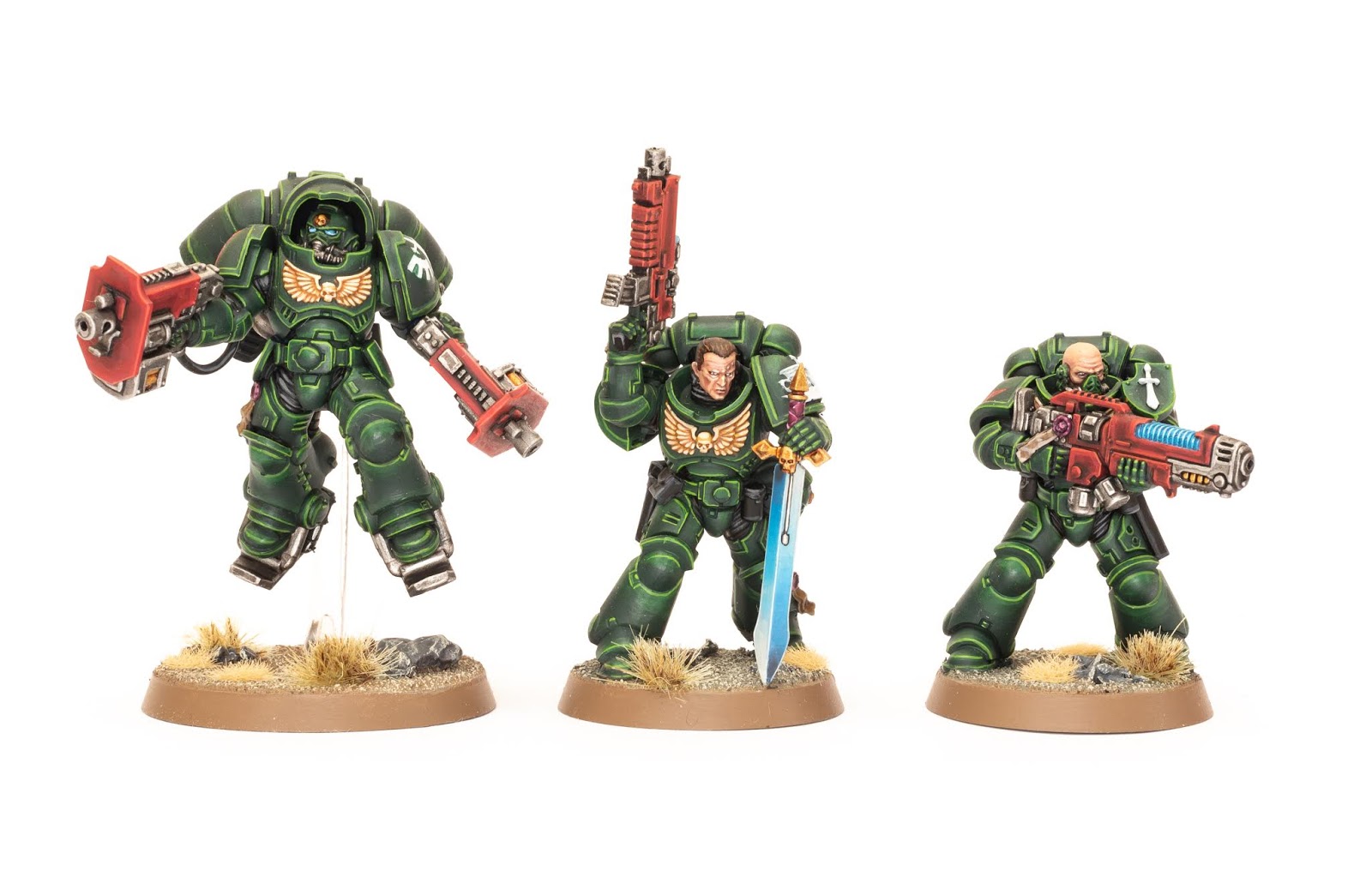 Showcase Dark Angel Primaris Sergeants Tale of Painters