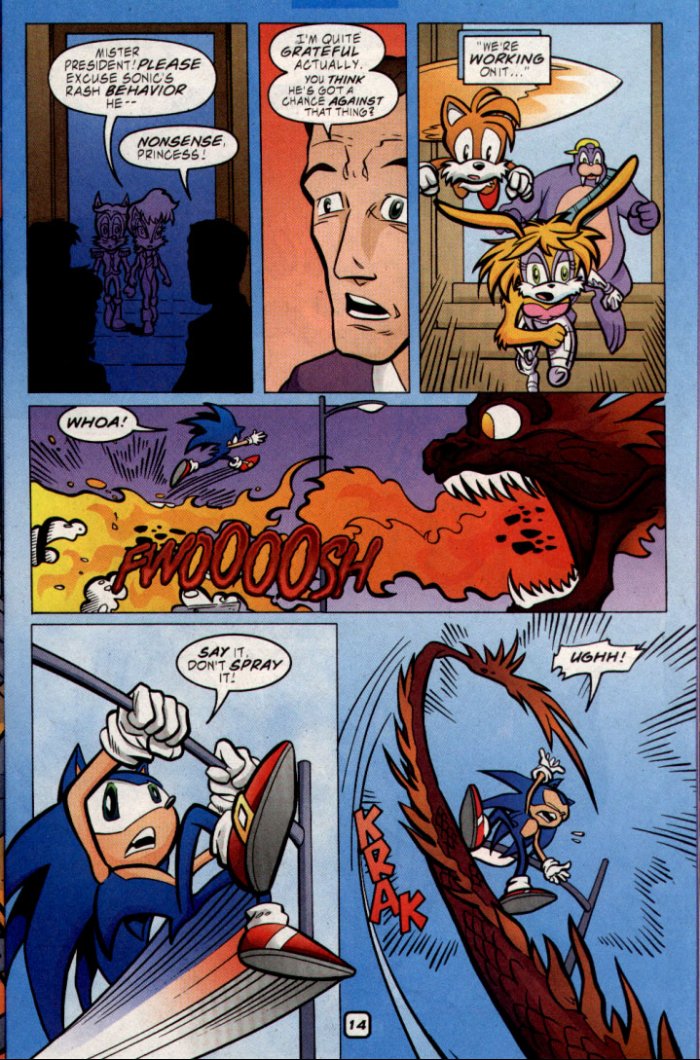 Read online Sonic The Hedgehog comic -  Issue #106 - 15