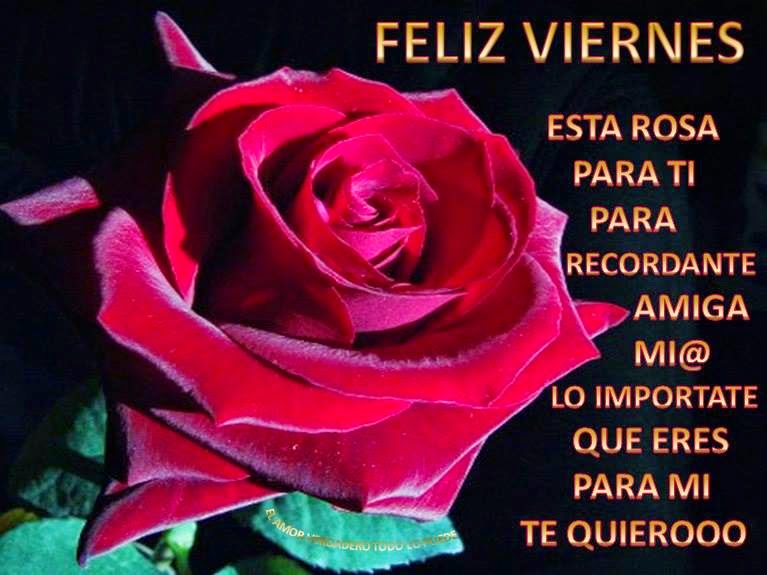 Feliz Viernes Que Tengas Un Dia Requetelindo Y Que Todo