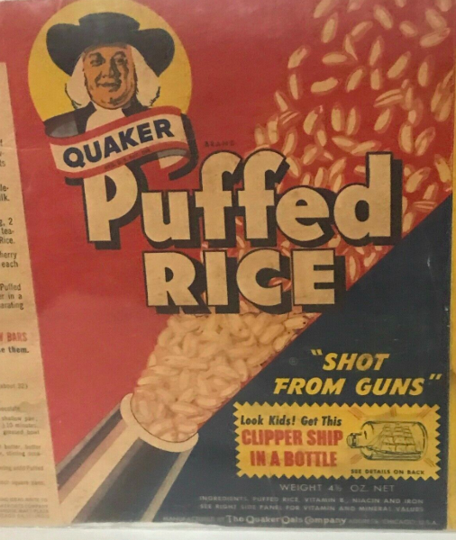 Mae's Food Blog The Quaker Oats Company Has Stopped Puffing!