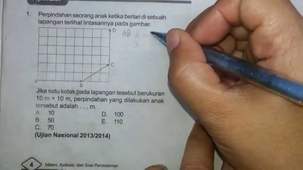 Soal Vektor Fisika kelas X - GURU MANTAP 45