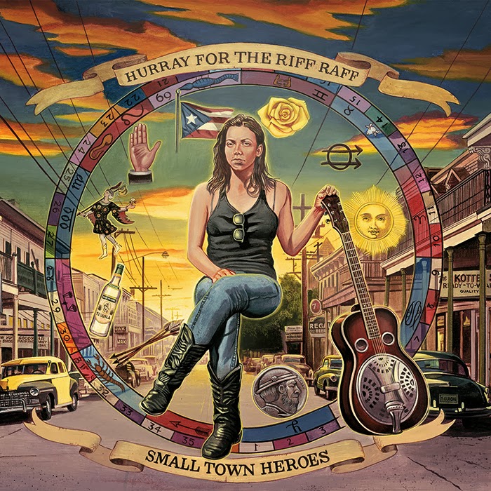 [民谣]hurray for the riff raff - small town heroes (2014) [flac