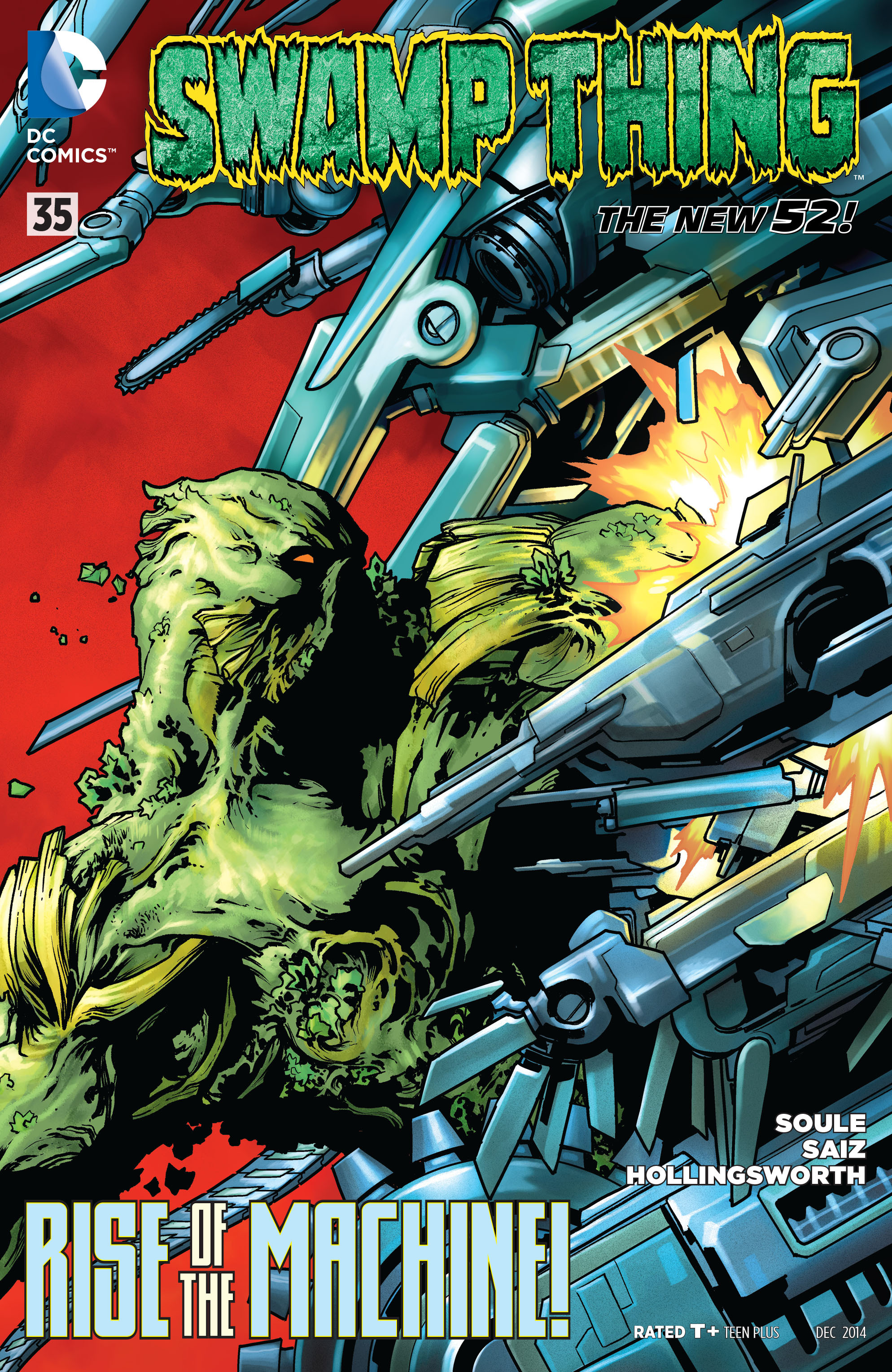 Read online Swamp Thing (2011) comic -  Issue #35 - 1