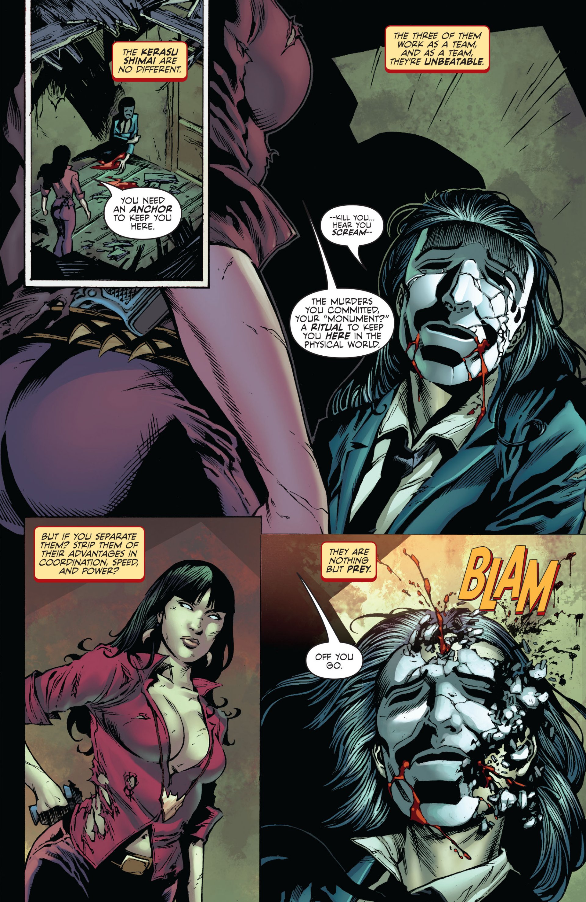 Read online Vampirella (2010) comic -  Issue #10 - 14
