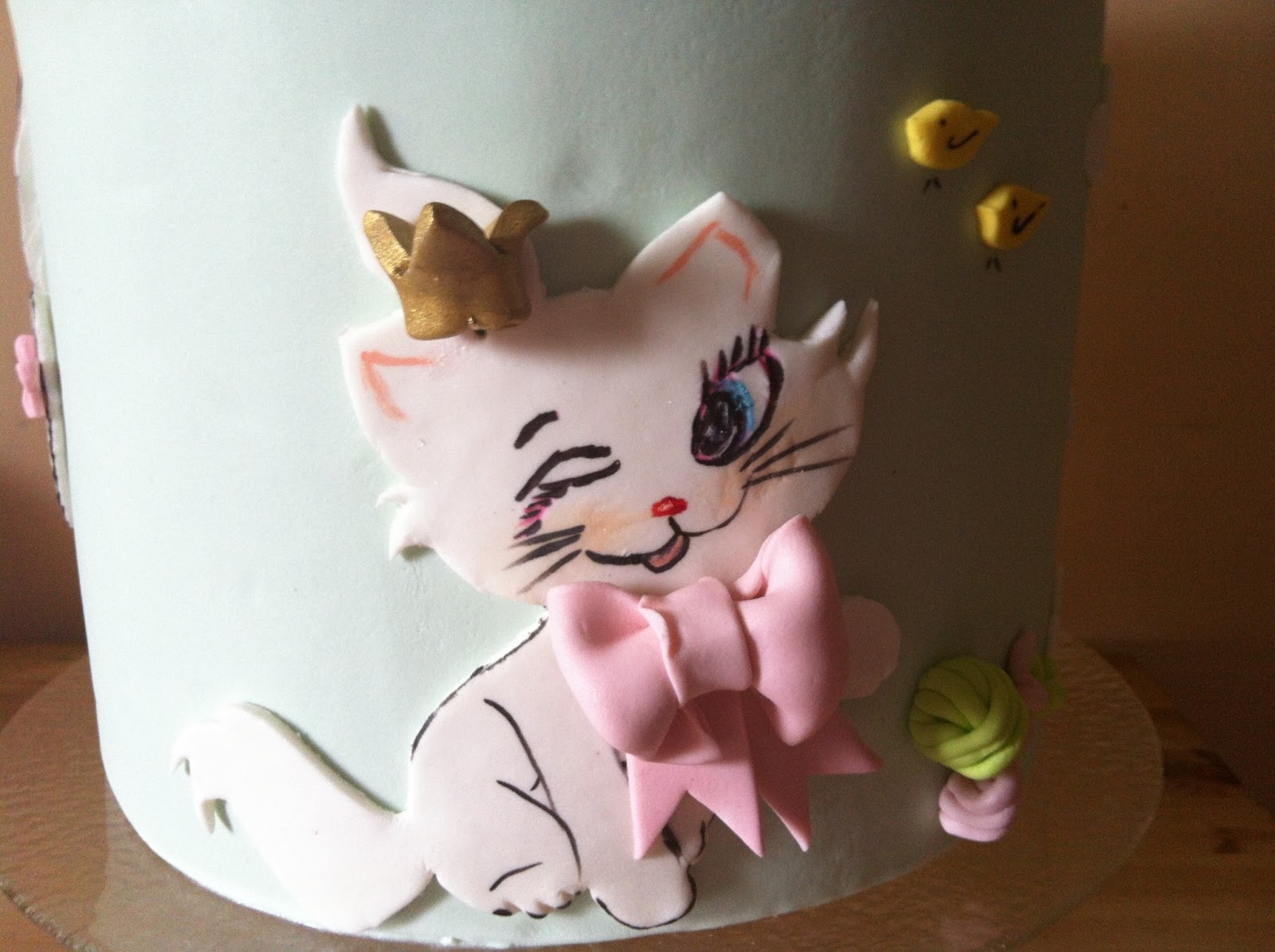 SPATULA Demet�in Spatulasi… Kedi Temalı Pasta…Kedi sever pastası
