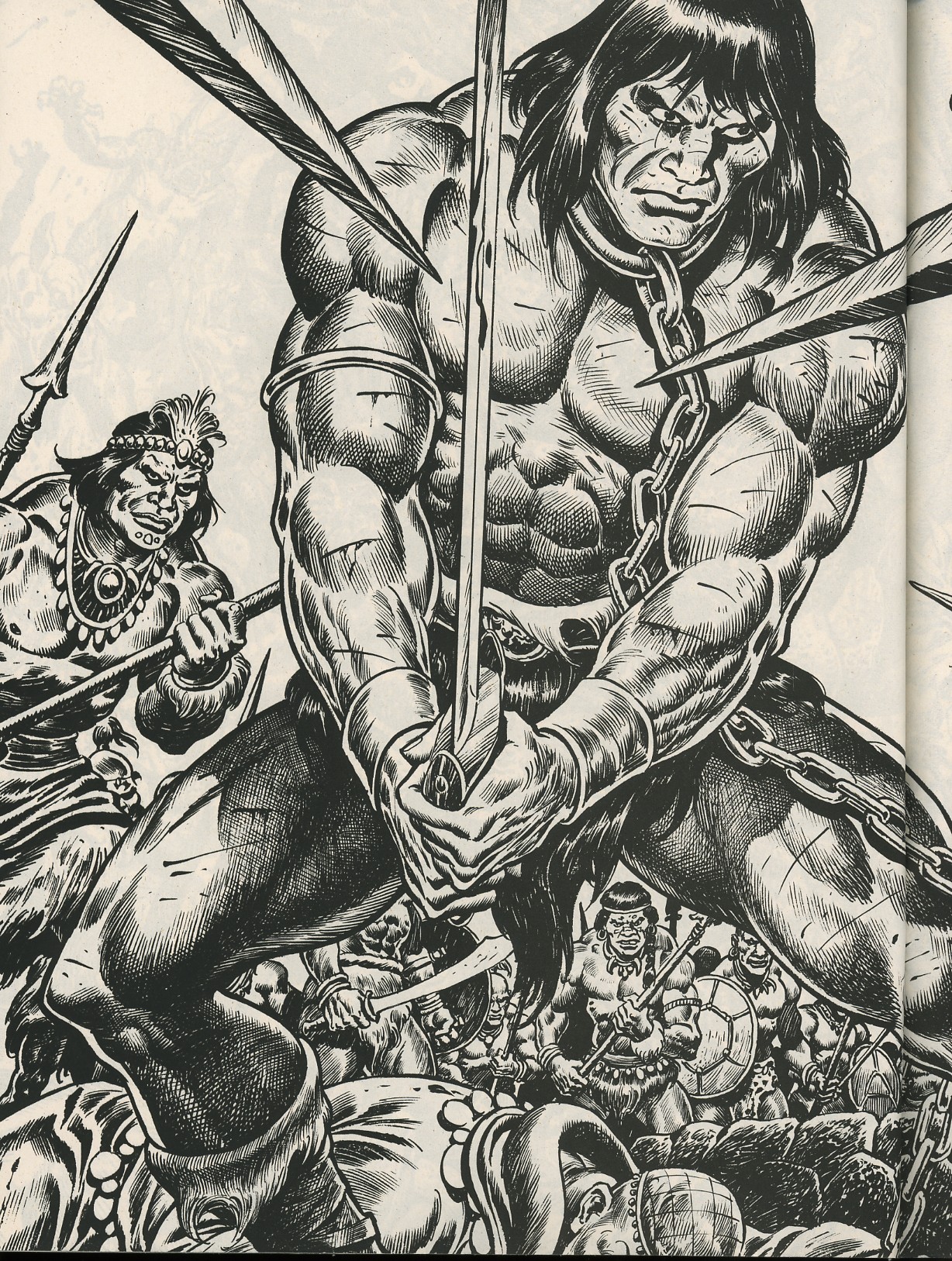 Read online The Savage Sword Of Conan comic -  Issue #125 - 64