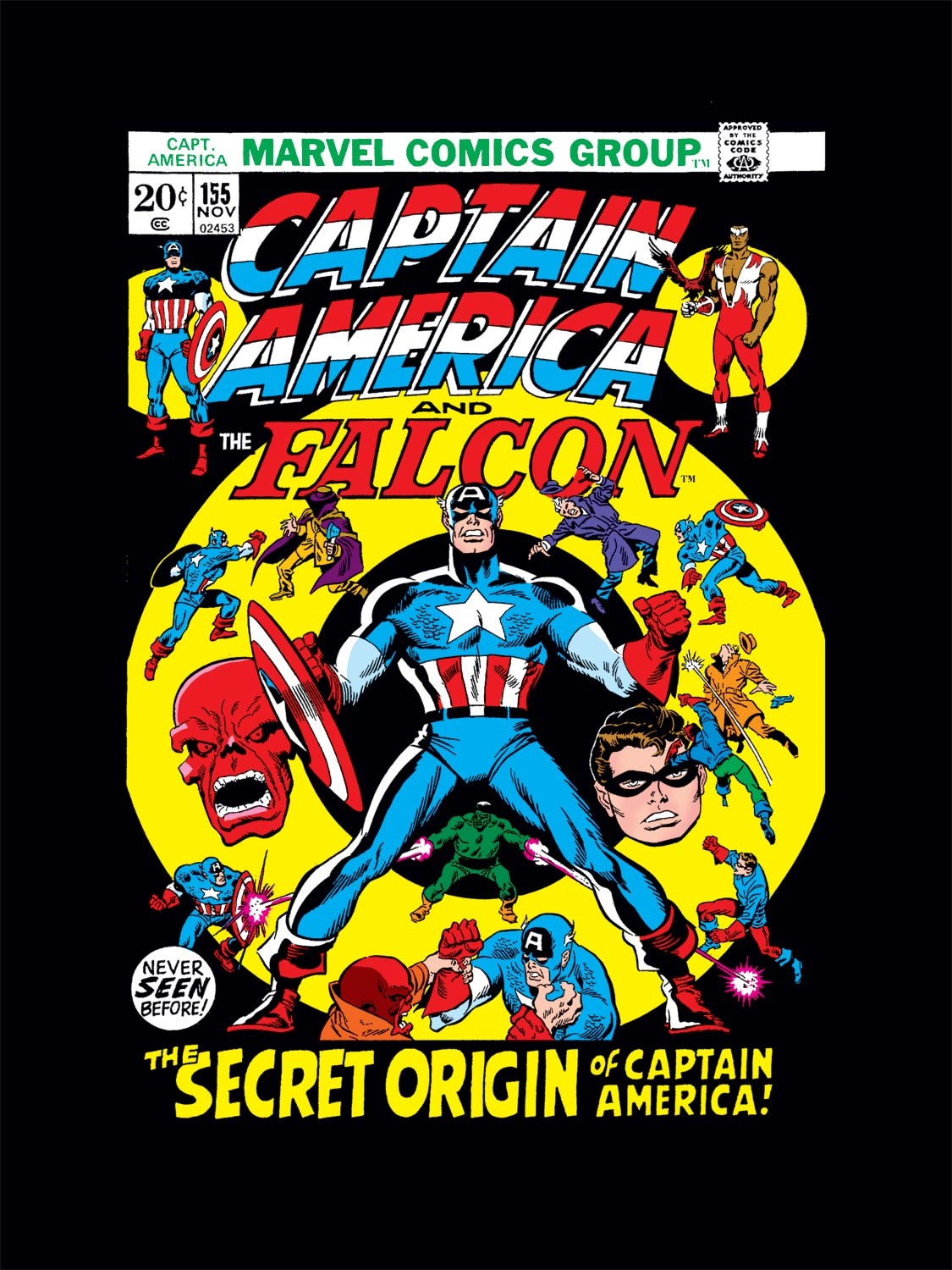 Read online Captain America (1968) comic -  Issue #155 - 1