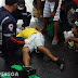 Motociclista sofre fratura durante acidente na Avenida São Sebastião em Parnaíba