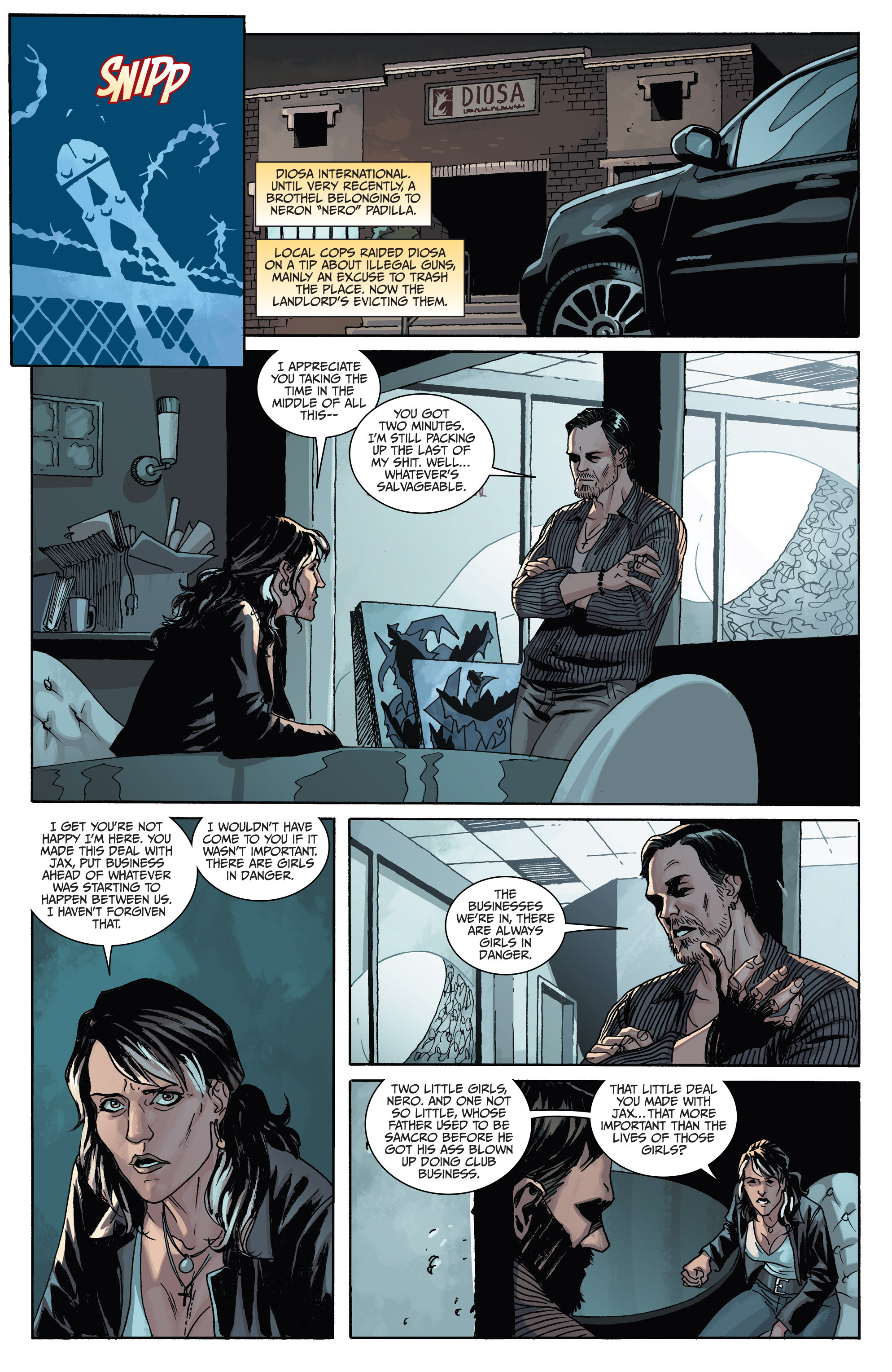 Read online Sons of Anarchy comic -  Issue #3 - 11