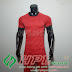 Áo bóng đá không logo TL HML Ya màu đỏ