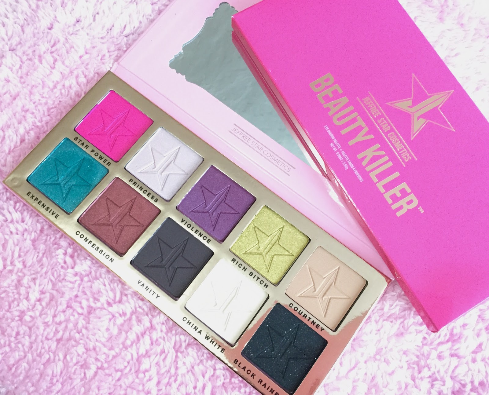 Jeffree Star Beauty Killer Palette, Swatches & Review ...