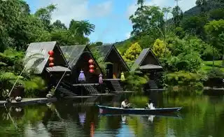 10 Tempat Wisata Di Bandung Terbaru Paling Hits DUSUN BAMBU LEMBANG