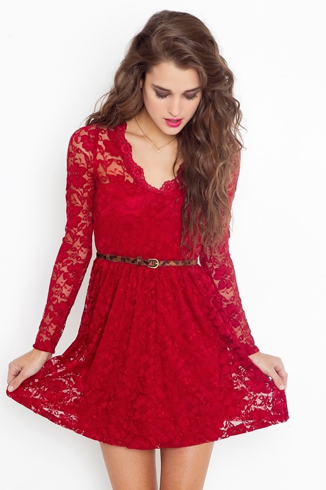 Increíbles vestidos de encaje cortos Moda 2014 FASHION LOVERS
