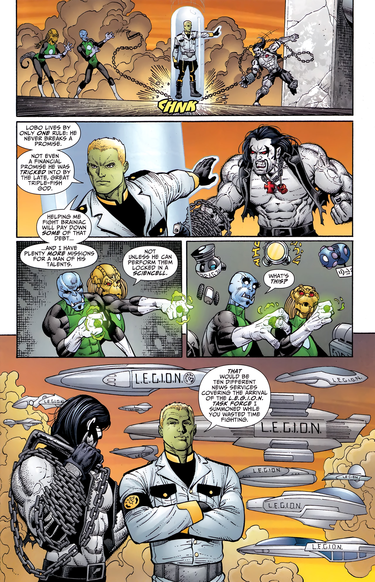 Read online R.E.B.E.L.S. comic -  Issue #21 - 16