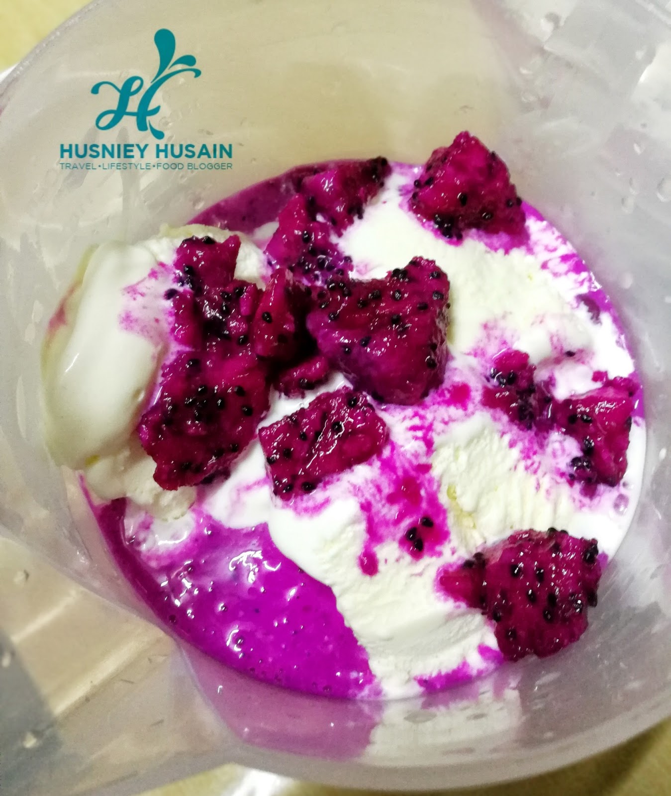 Resepi Minuman Sedap Air Buah Naga Float Sedap Teruk Husniey Husain