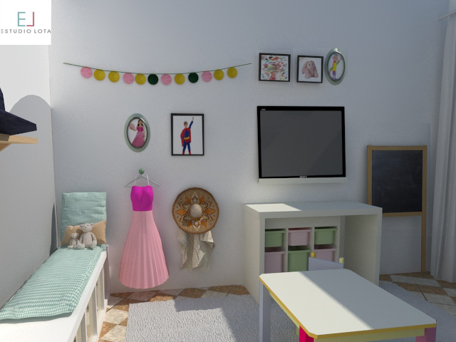 playroom niña niño