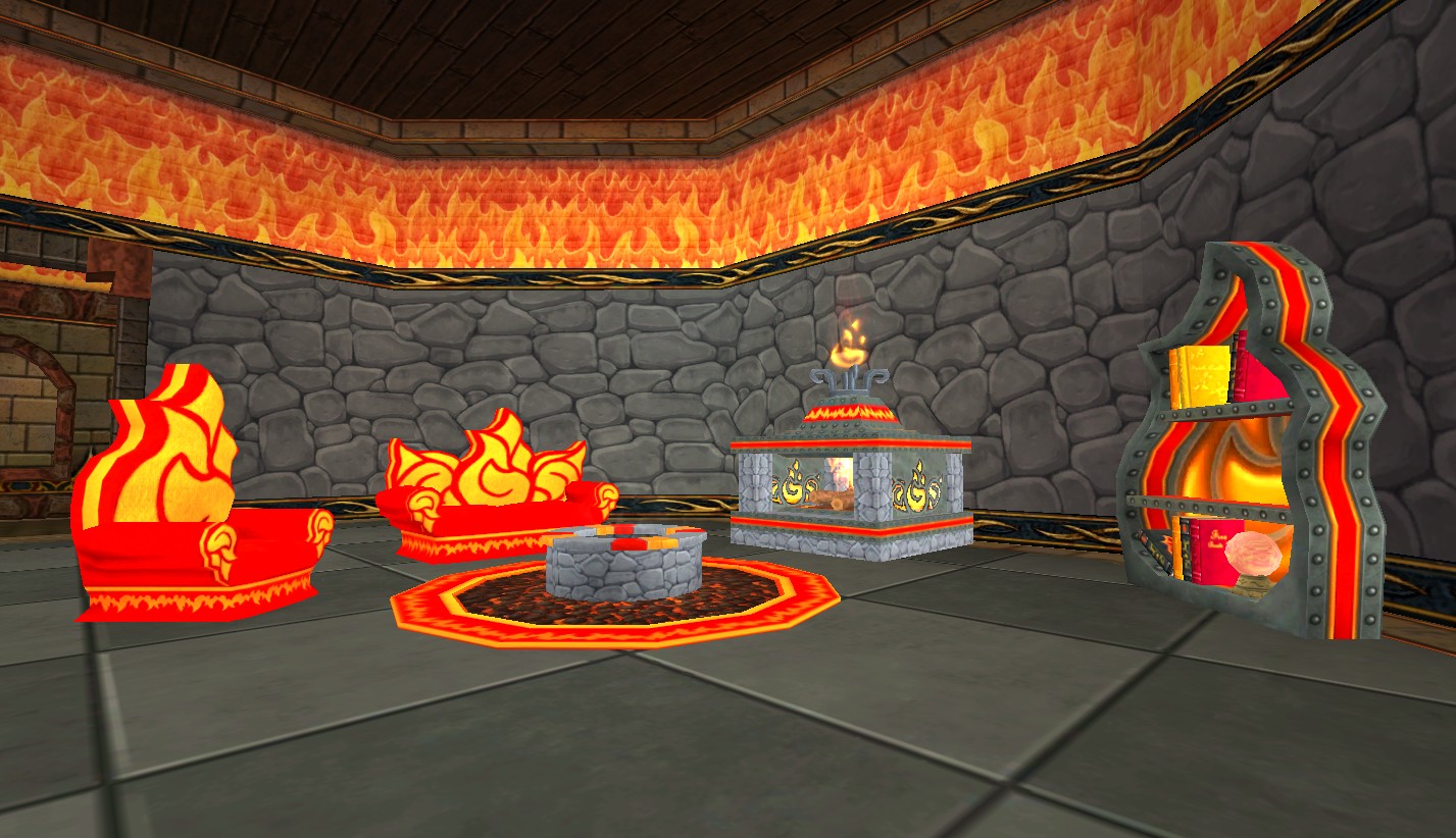 Stars of the Spiral New School Furniture from Wizard101!
