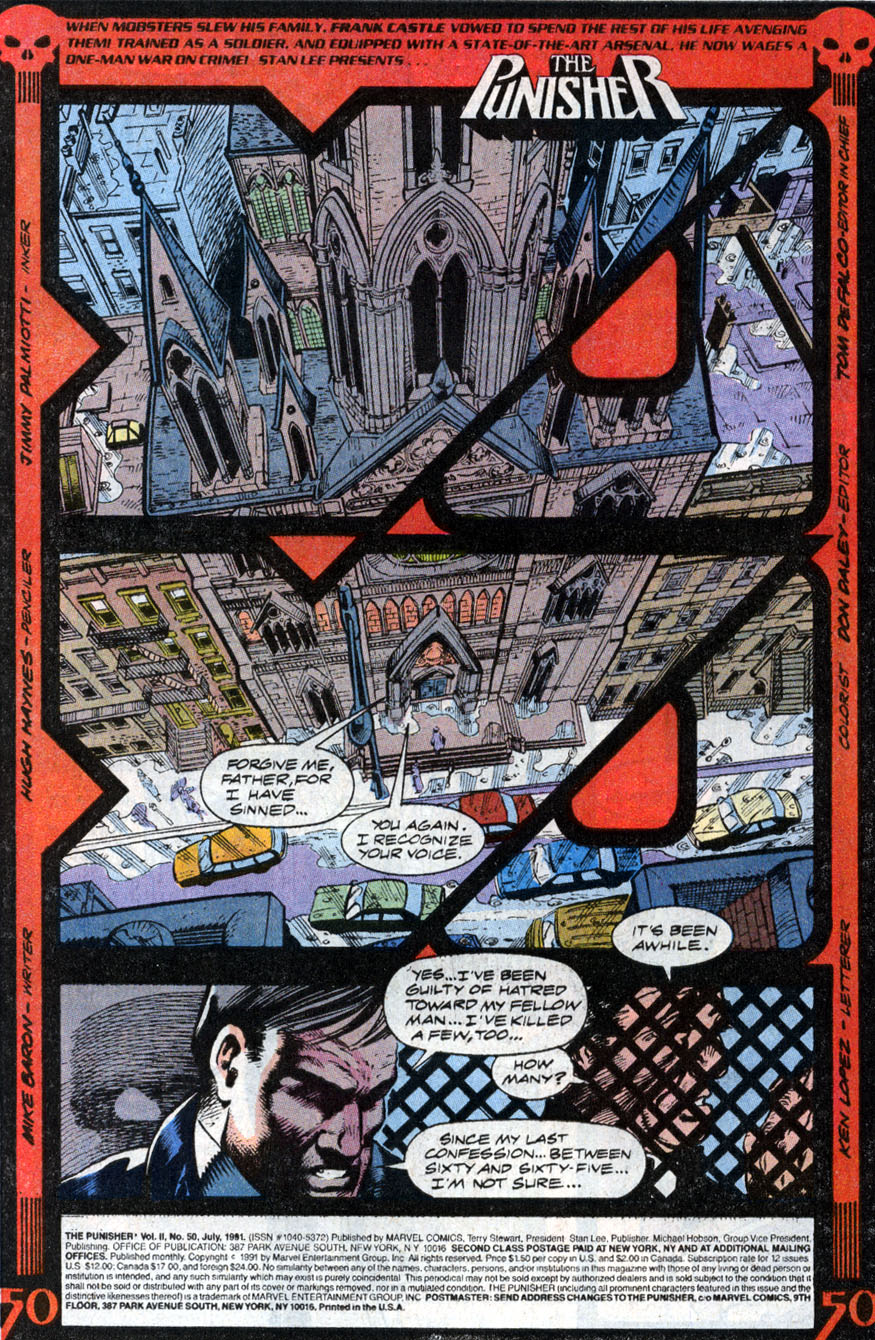 Read online The Punisher (1987) comic -  Issue #50 - Yo Yo - 2