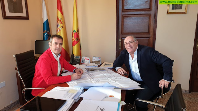 El director general de Deportes y el Alcalde de San Andrés y Sauces mantienen un encuentro de trabajo