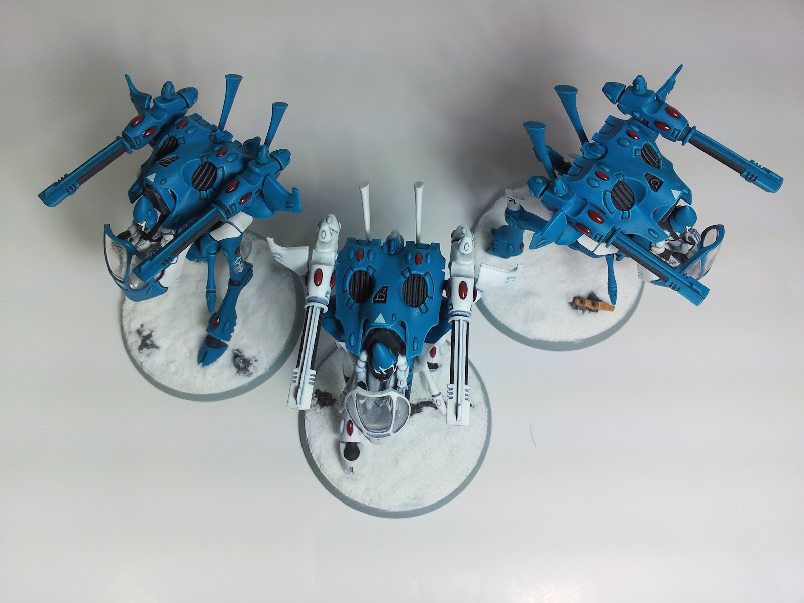 Storm of Blades Eldar War Walker Squadron Complete