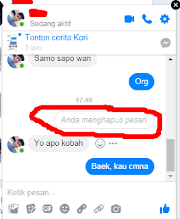 Cara Menghapus Pesan Facebook di PC ( Versi Desktop )
