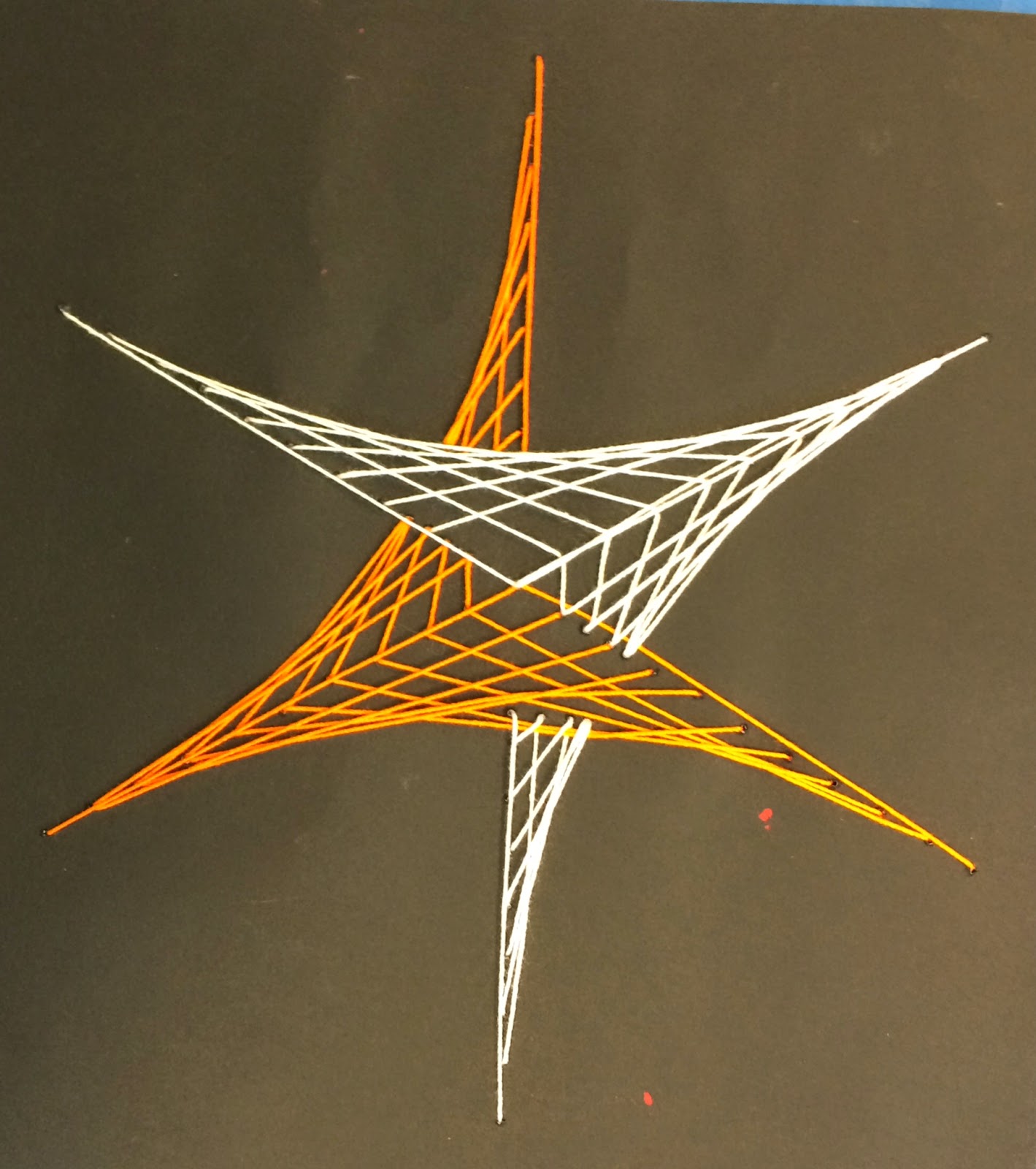 Art. Paper. Scissors. Glue! Mathematic String Art