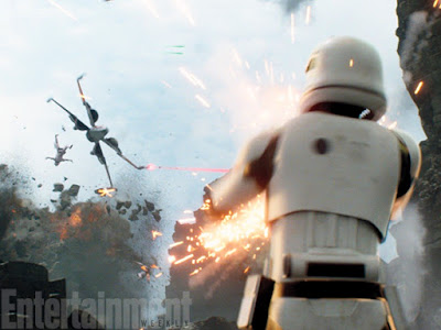 Star Wars The Force Awakens Battle Entertainment Weekly Image