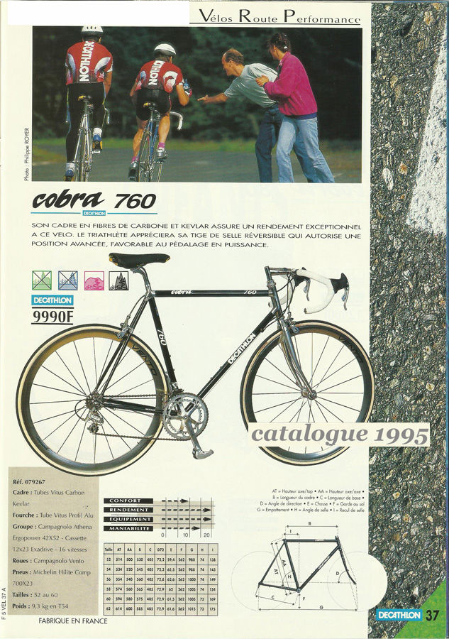 décathlon - Décathlon Cobra 760 1995 - Vitus Carbone S-l1600