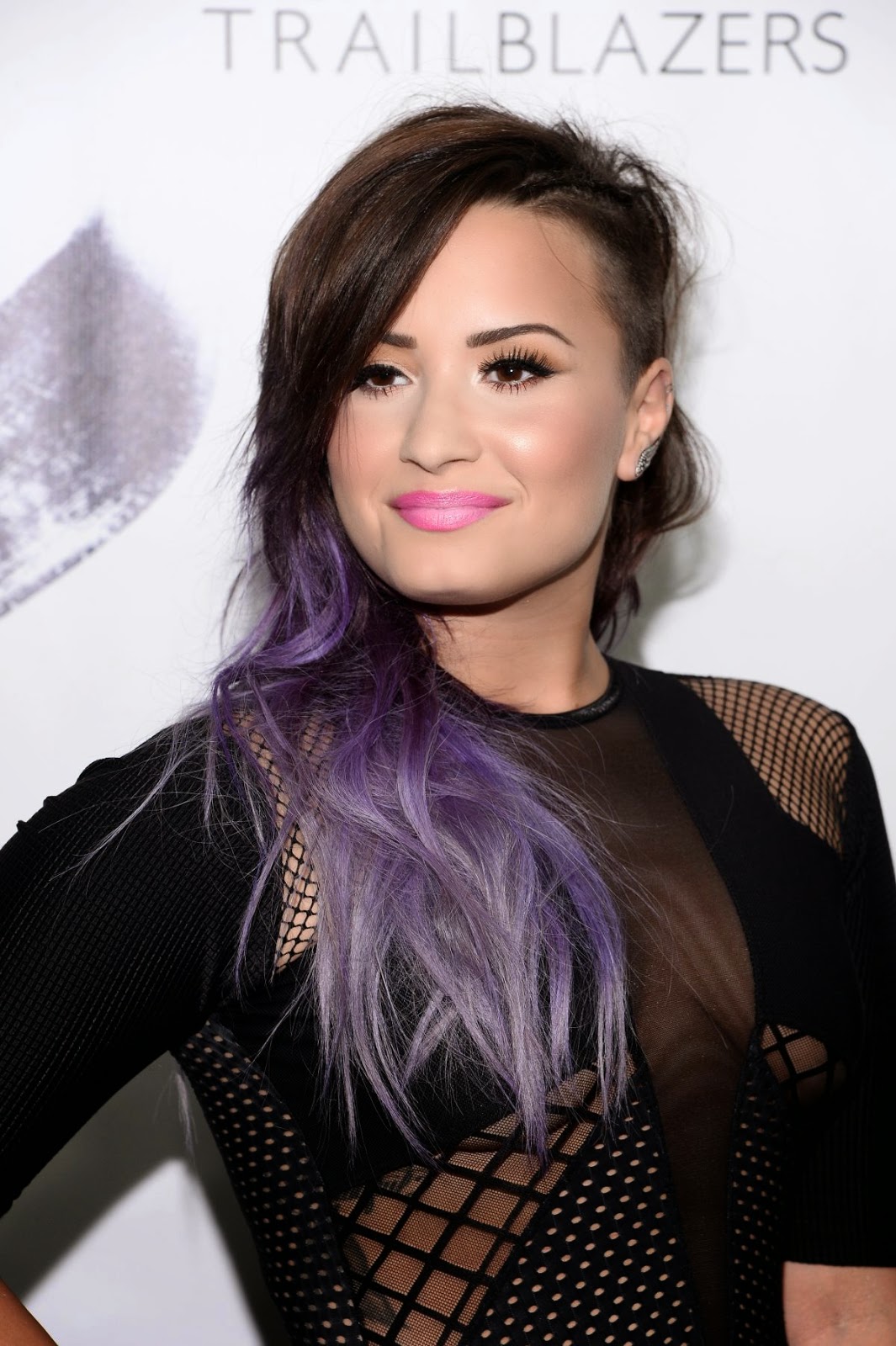 Celebs Galaxy: Demi Lovato – Logo TV’s Trailblazers Event in New York