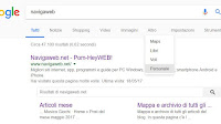 Scheda Personale nei risultati Google