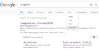Scheda Personale nei risultati Google