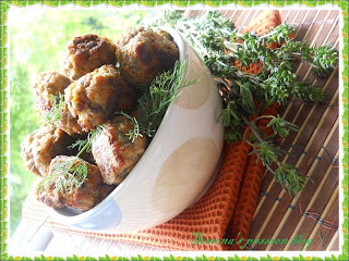 Chiftele aromate la cuptor