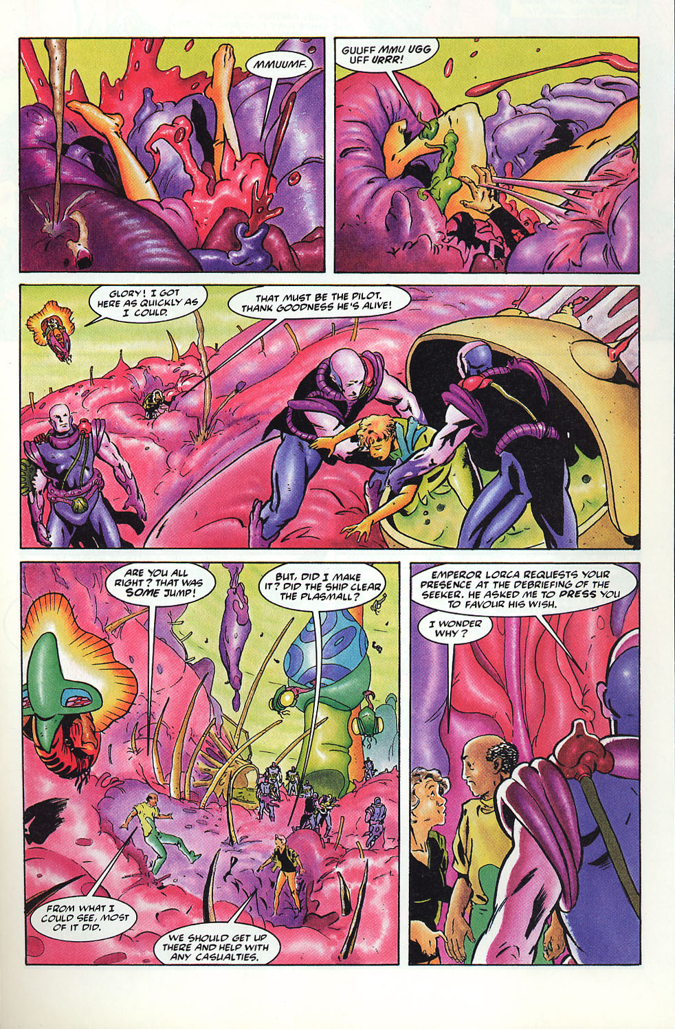 Read online Warriors of Plasm comic -  Issue #10 - 6