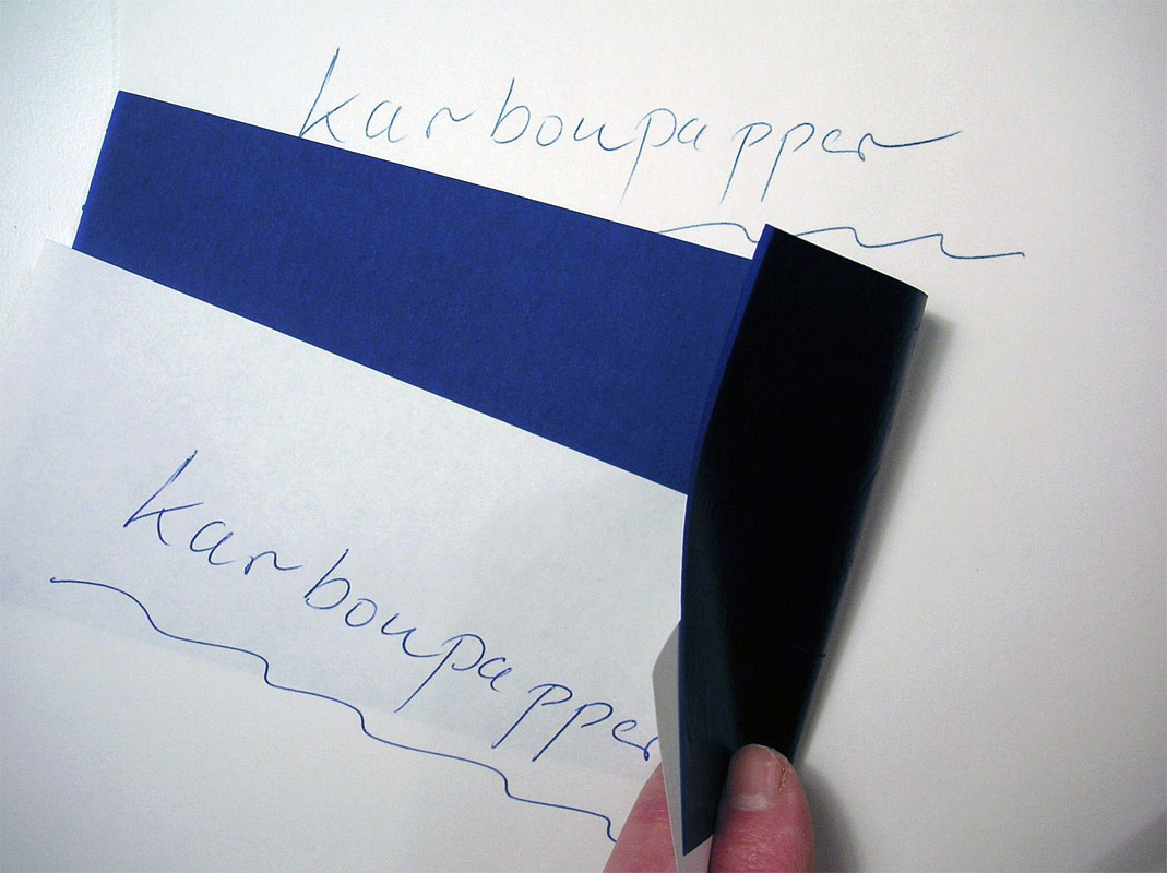 Karbon kağıdı nedir ne demektir ne işe yarar? Laf Sözlük