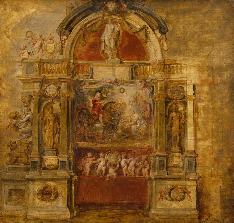 Arrival of Prince Ferdinand - Pieter Paul Rubens | Endless Paintings