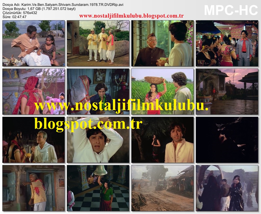 Karım Ve Ben - Satyam Shivam Sundaram - 1978 - DVDRip - Türkçe Dublaj.
