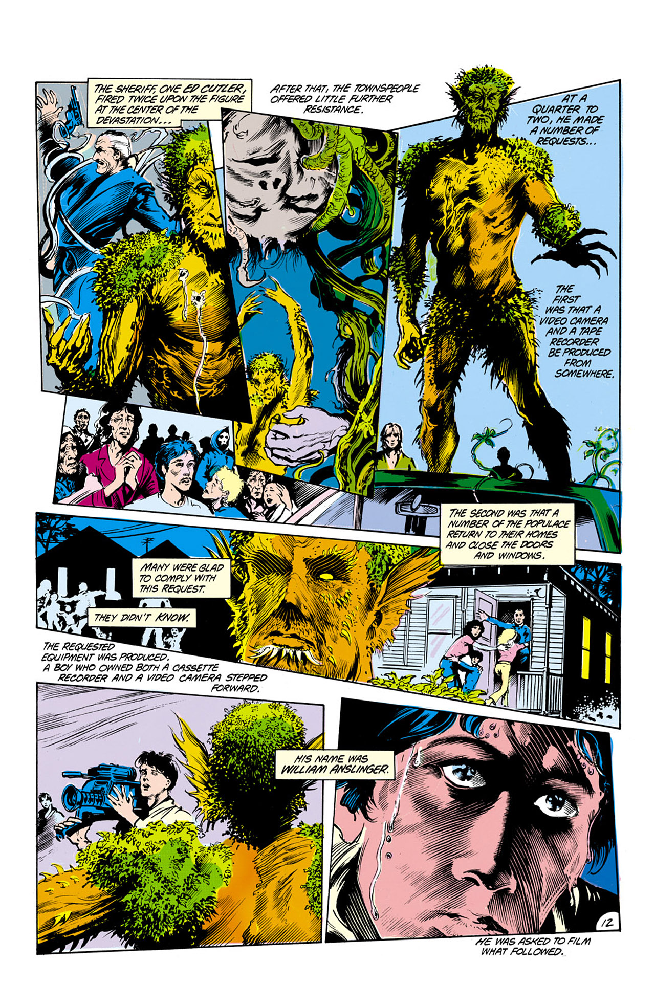 Read online Swamp Thing (1982) comic -  Issue #23 - 12