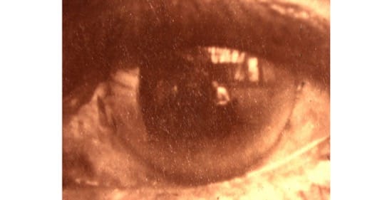 Foto del ojo del guerrero apache Jerónimo, en 1904. Foto de Gerhard Sisters Foto del ojo del guerrero apache Jerónimo, en 1904. Foto de Gerhard Sisters