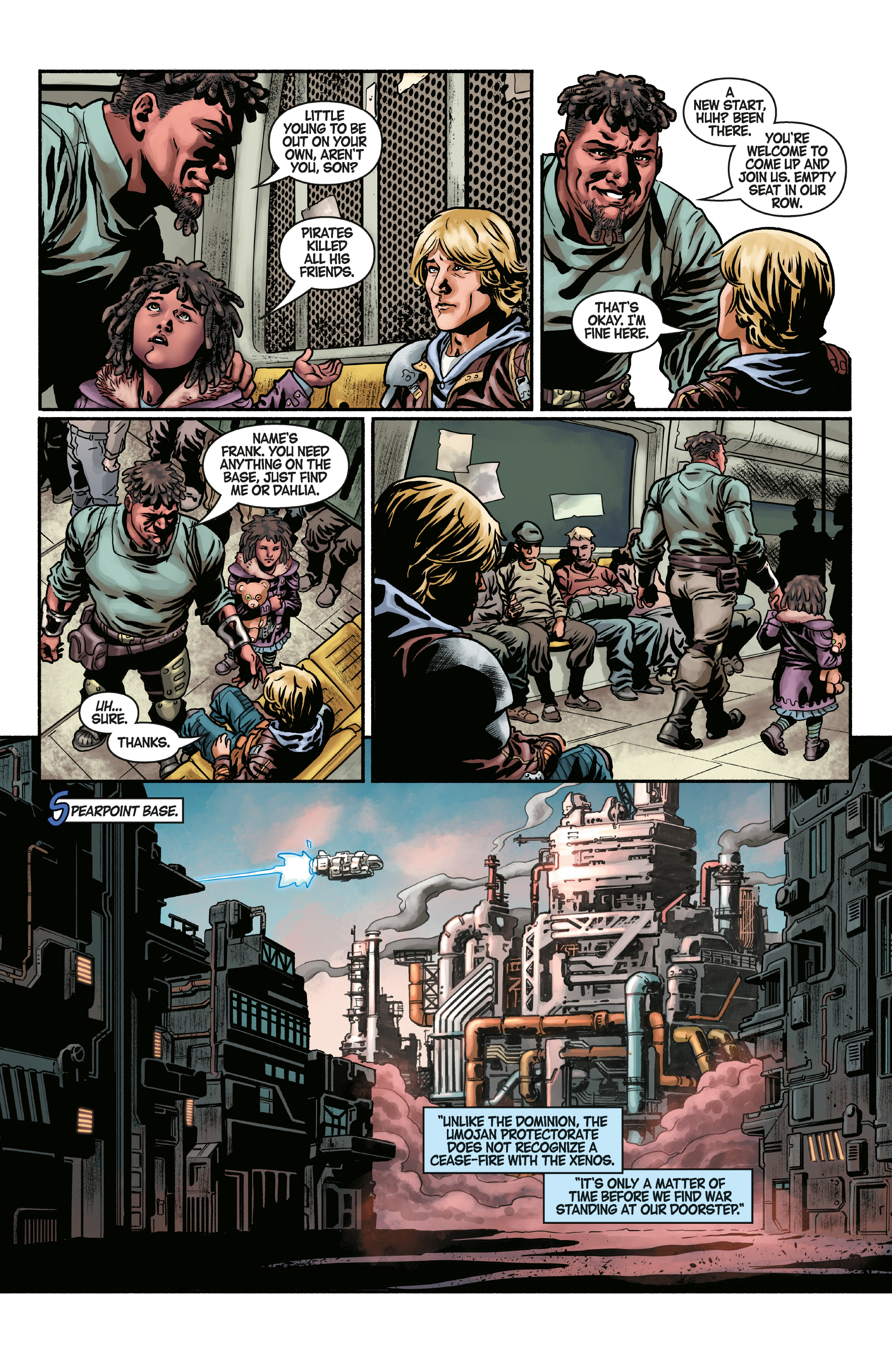 Read online StarCraft: Survivors comic -  Issue #1 - 8