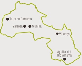 Mapa micológico de la Reserva de la Biosfera de La Rioja