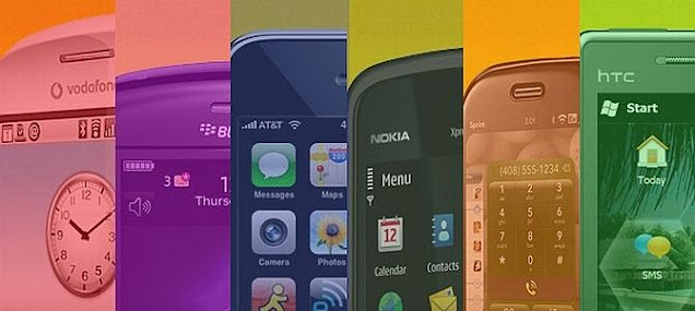 mobil işletim sistemleri görseli